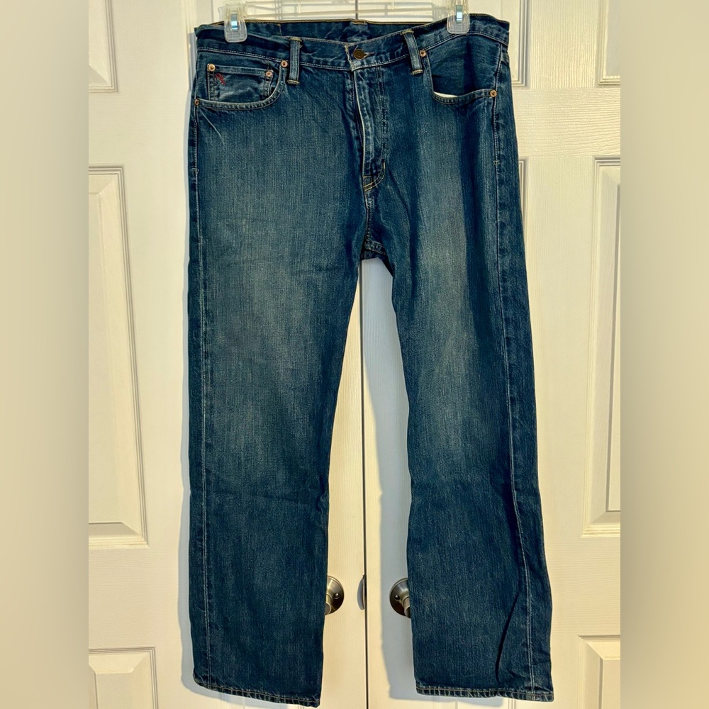 Polo Ralph Lauren Men's Straight Blue Jeans